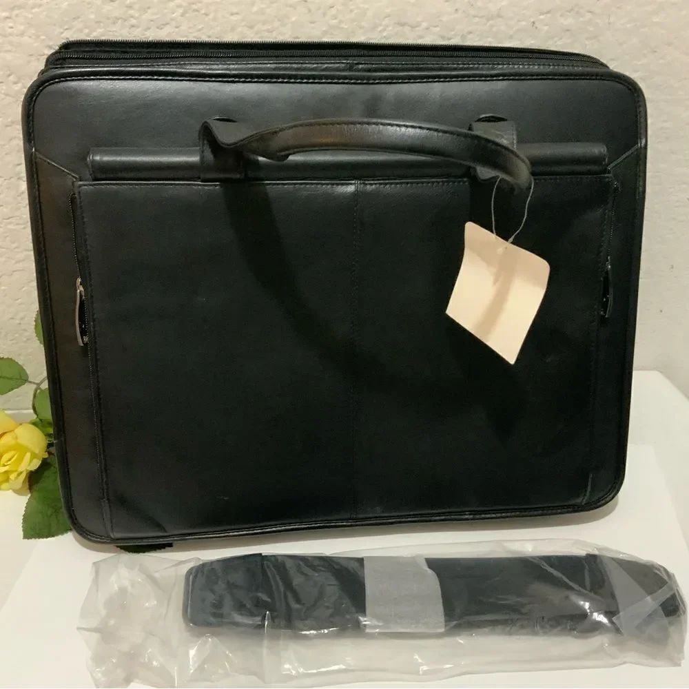 *NWT WILSONS LEATHER Briefcase business bag